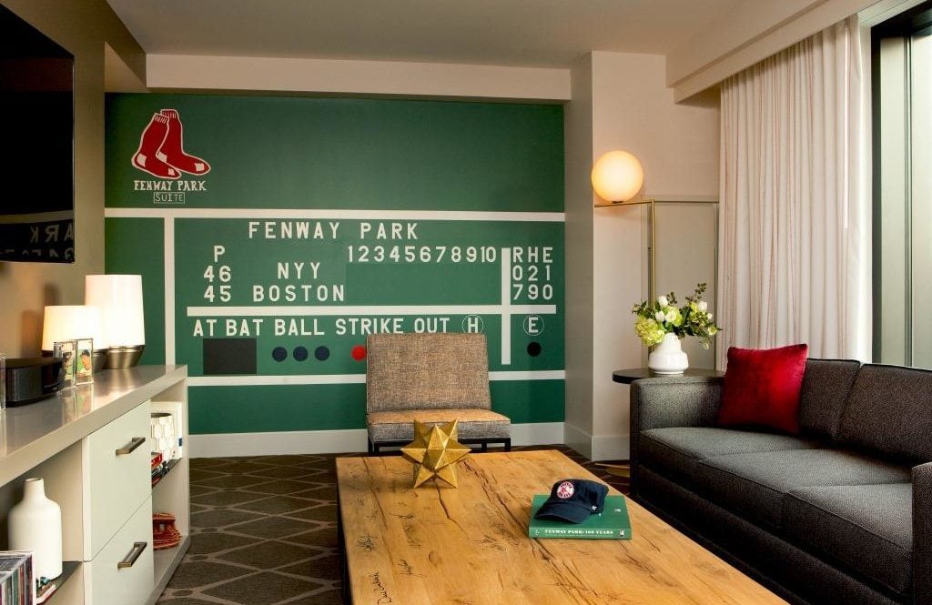 Fenway Park Suite with Balcony Hotel Commonwealth Boston